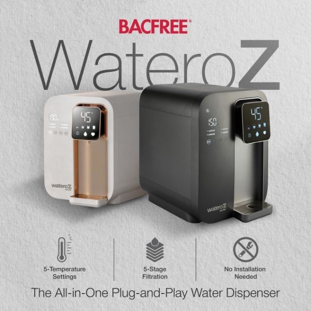BACFREE WateroZ All-in-One UltraFiltration Smart Water Dispenser