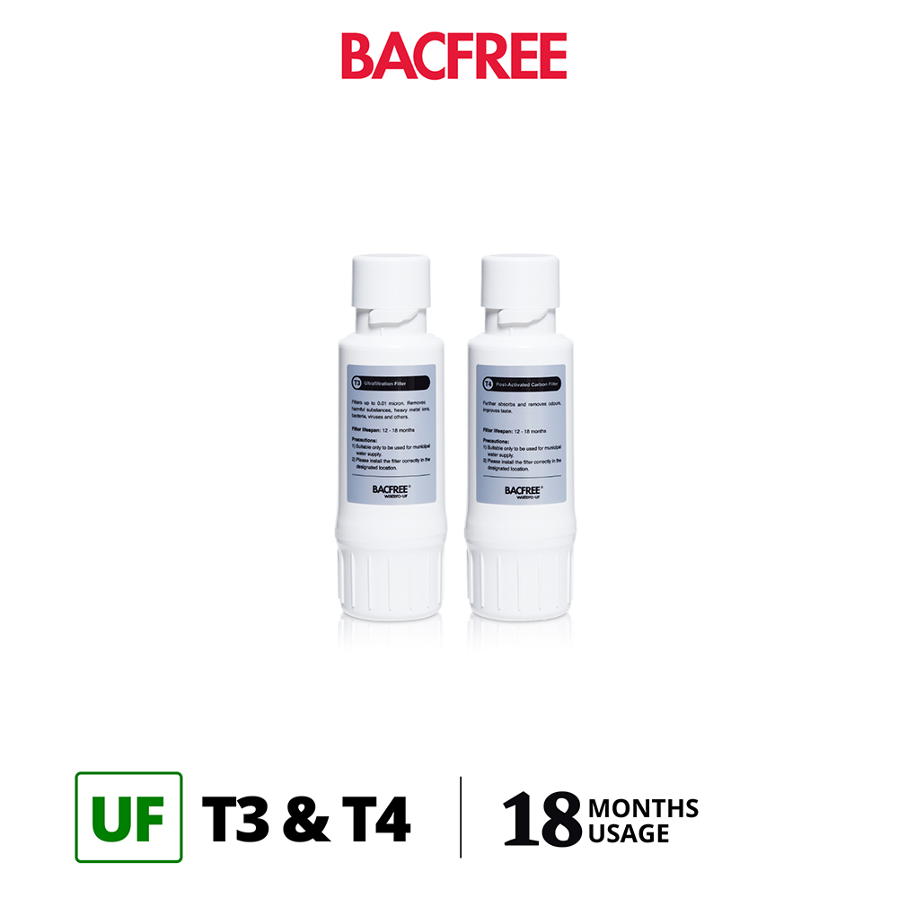 BACFREE Watero Z/UF Filter Cartridge T3 & T4