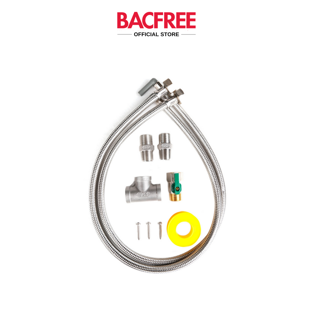 BACFREE BS8 Stainless Steel 304 Undersink Water Purifiers