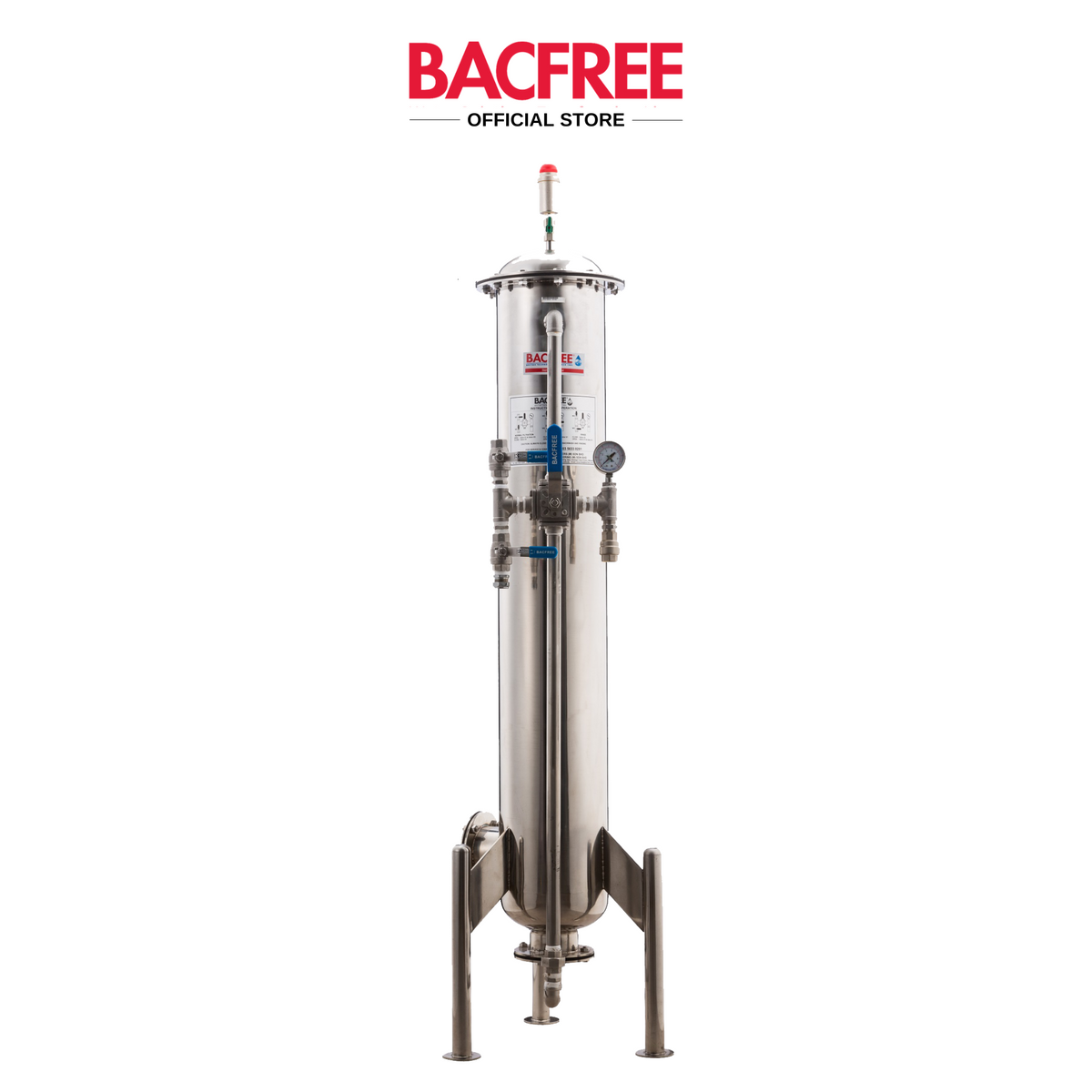 BACFREE ER19M Stainless Steel 304 Matte Finishing Outdoor Water Filters