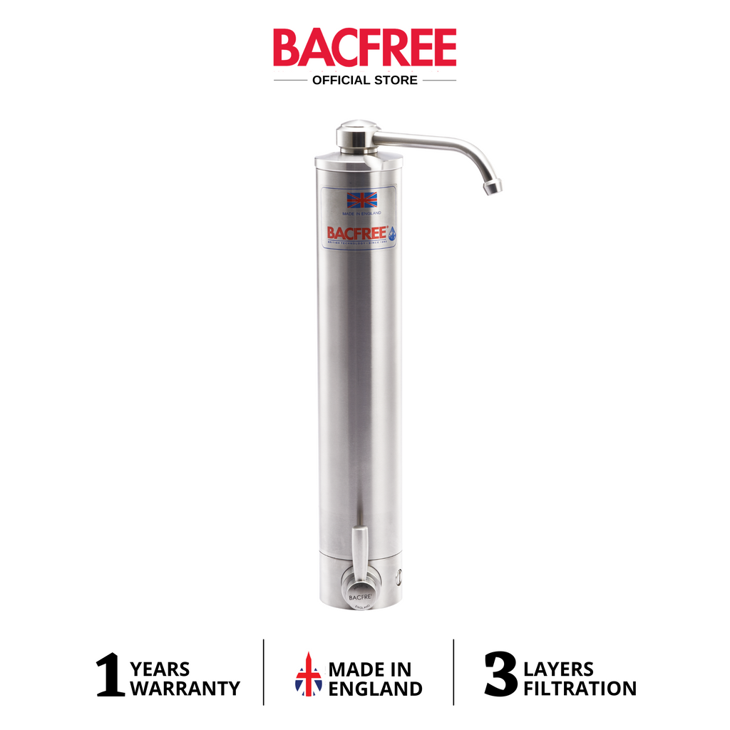 BACFREE BS3 Stainless Steel 304 Sink Top Water Purifiers