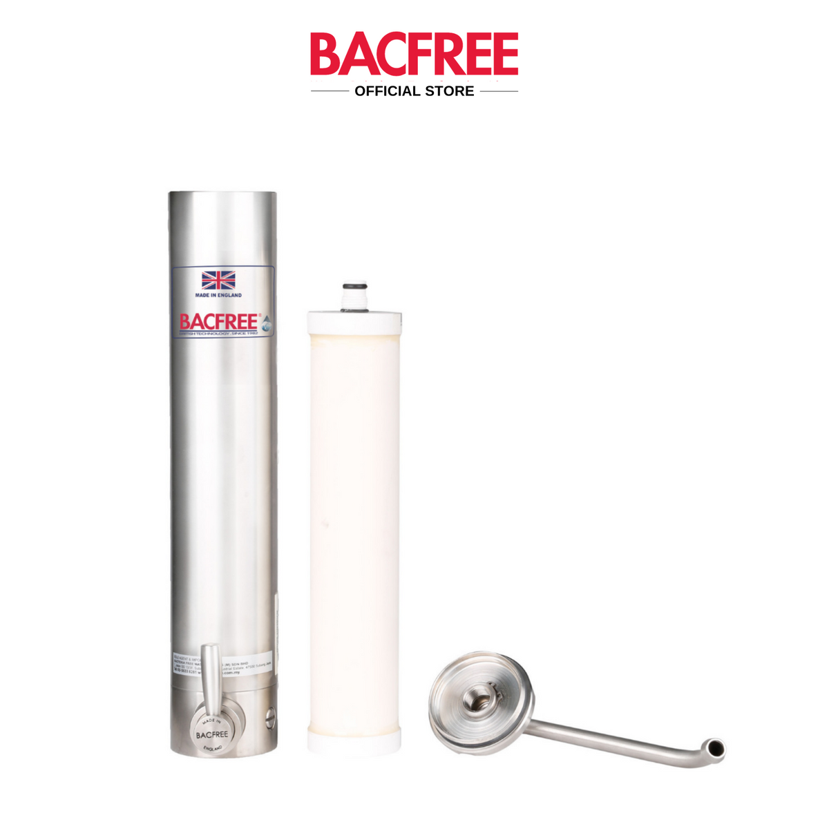 BACFREE BS3 Stainless Steel 304 Sink Top Water Purifiers