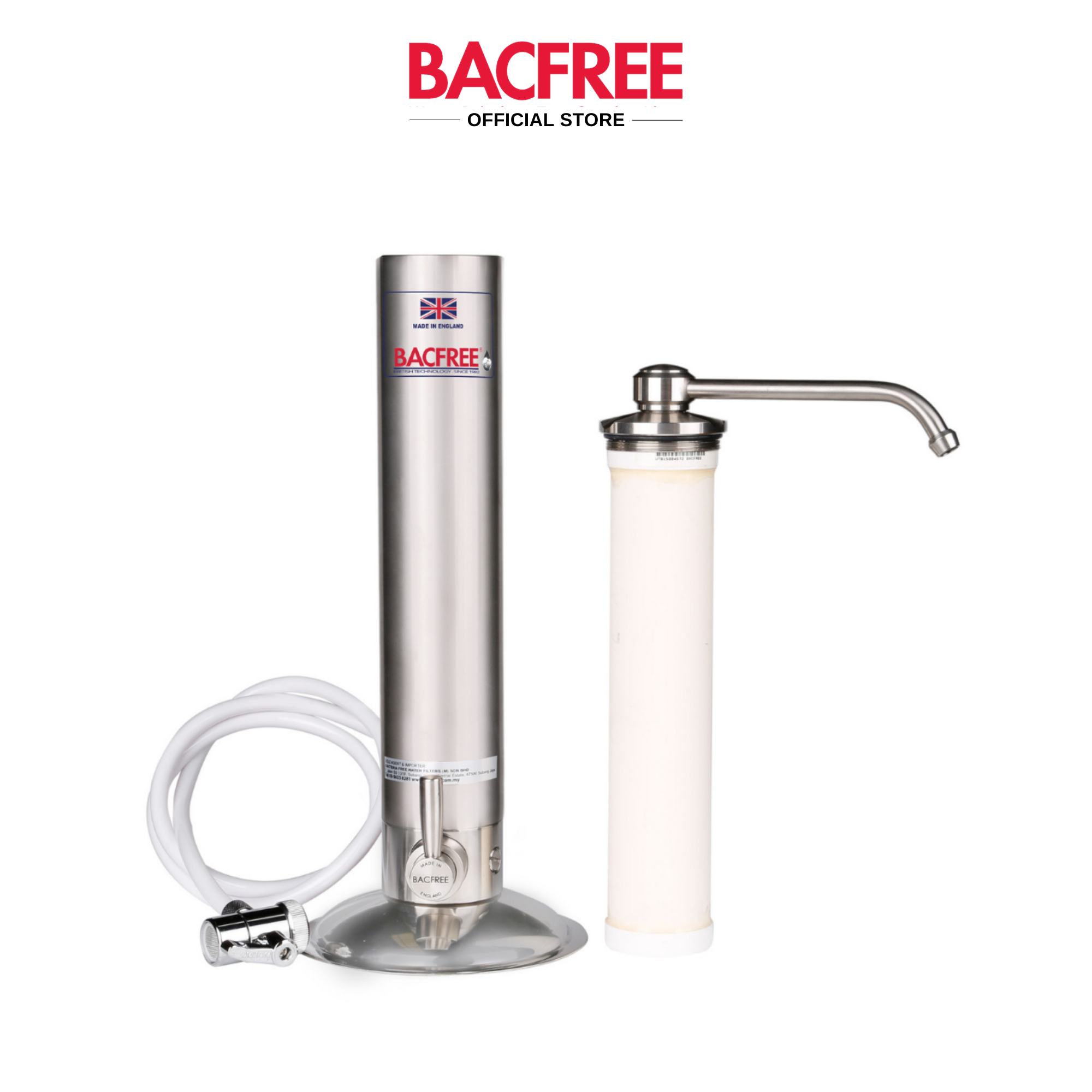 BACFREE BS3A Stainless Steel 304 Sink Top Water Purifiers
