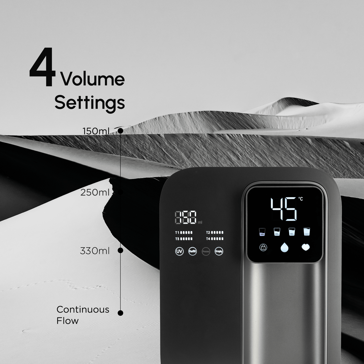 BACFREE WateroZ All-in-One UltraFiltration Water Dispenser