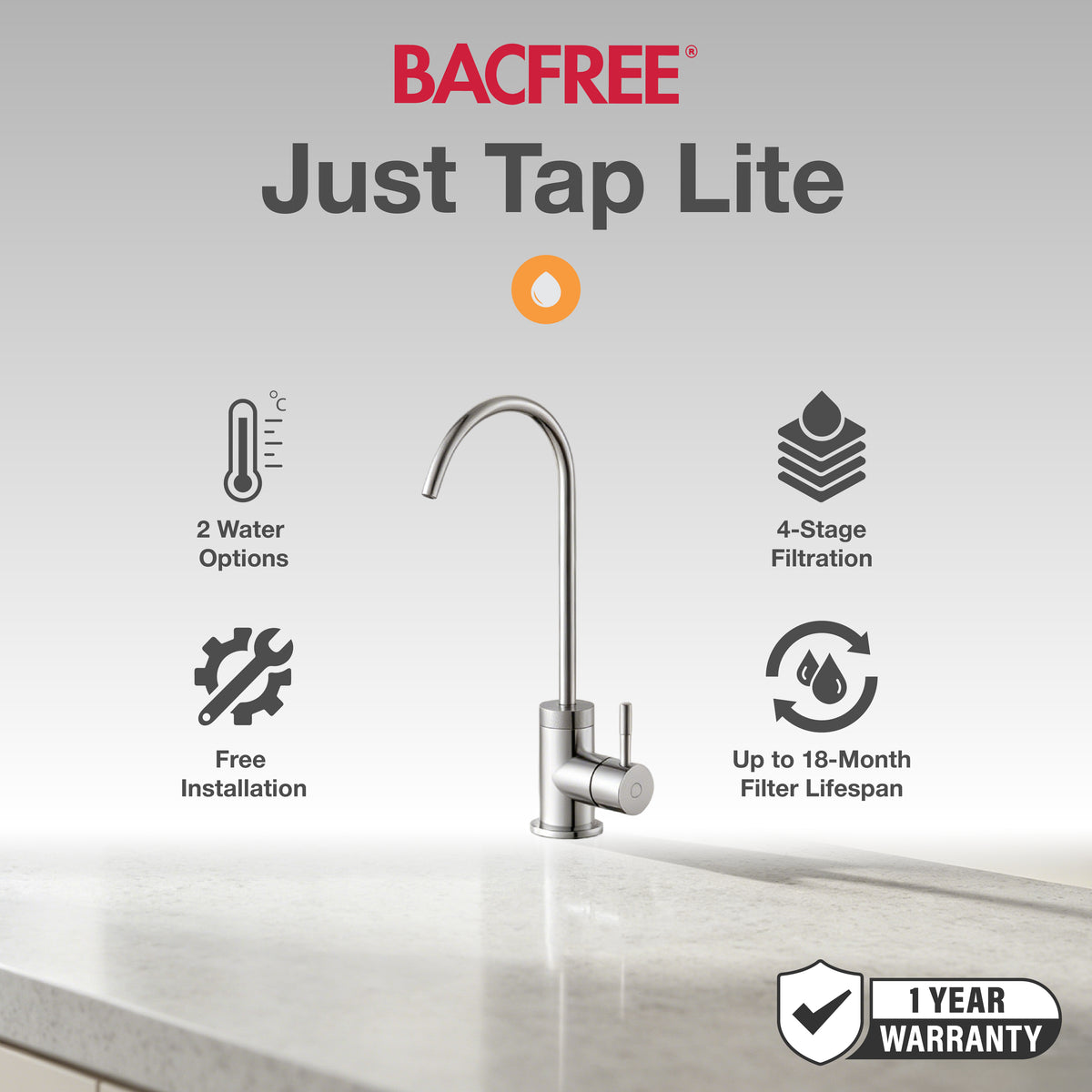 BACFREE Just Tap Lite