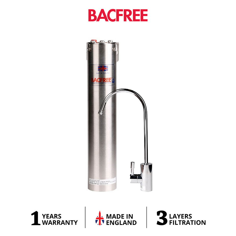 Bacfree BS8 UnderSink Mounting Design Water Filter