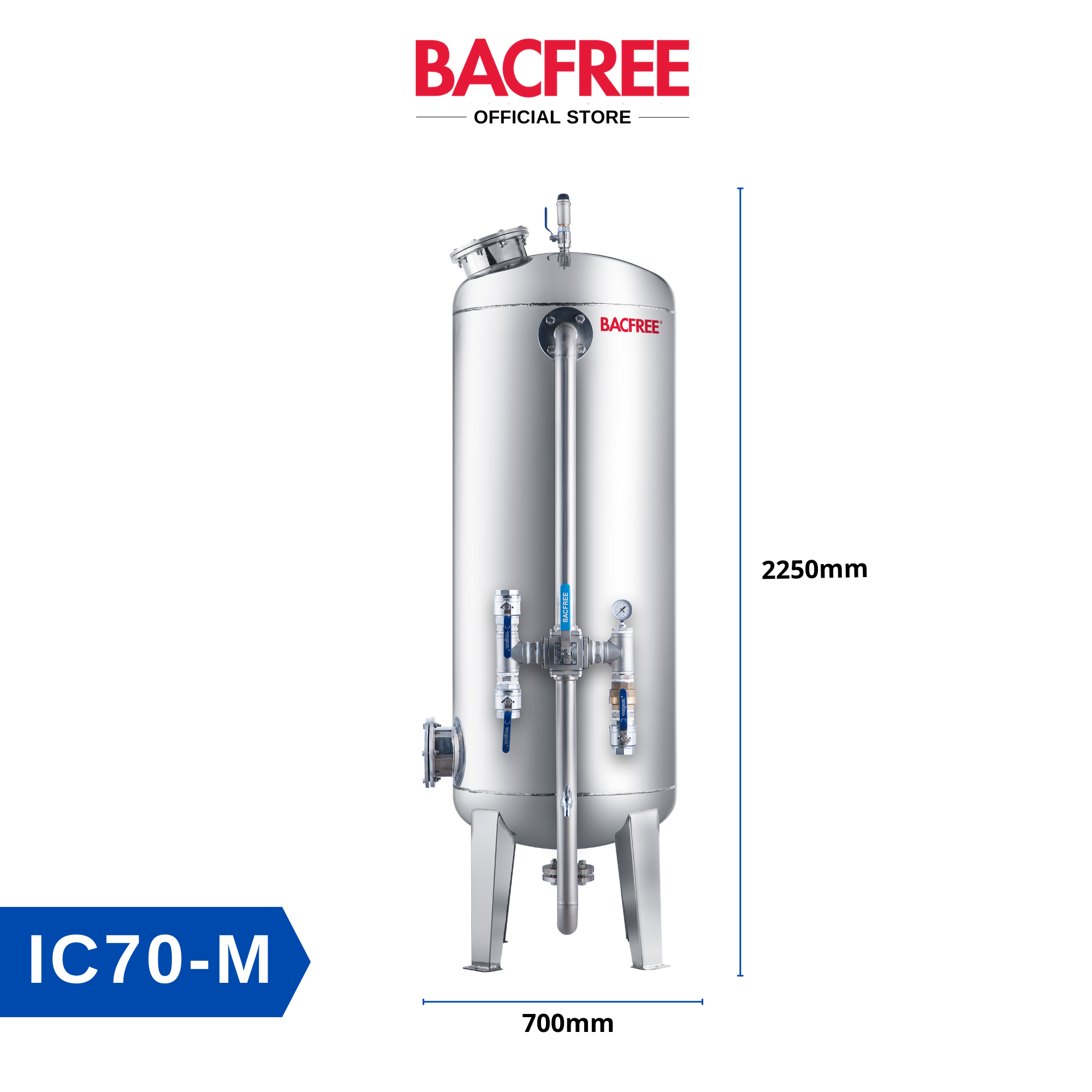 BACFREE IC70 Simplex MultiMedia Centralized Filtration System Manual