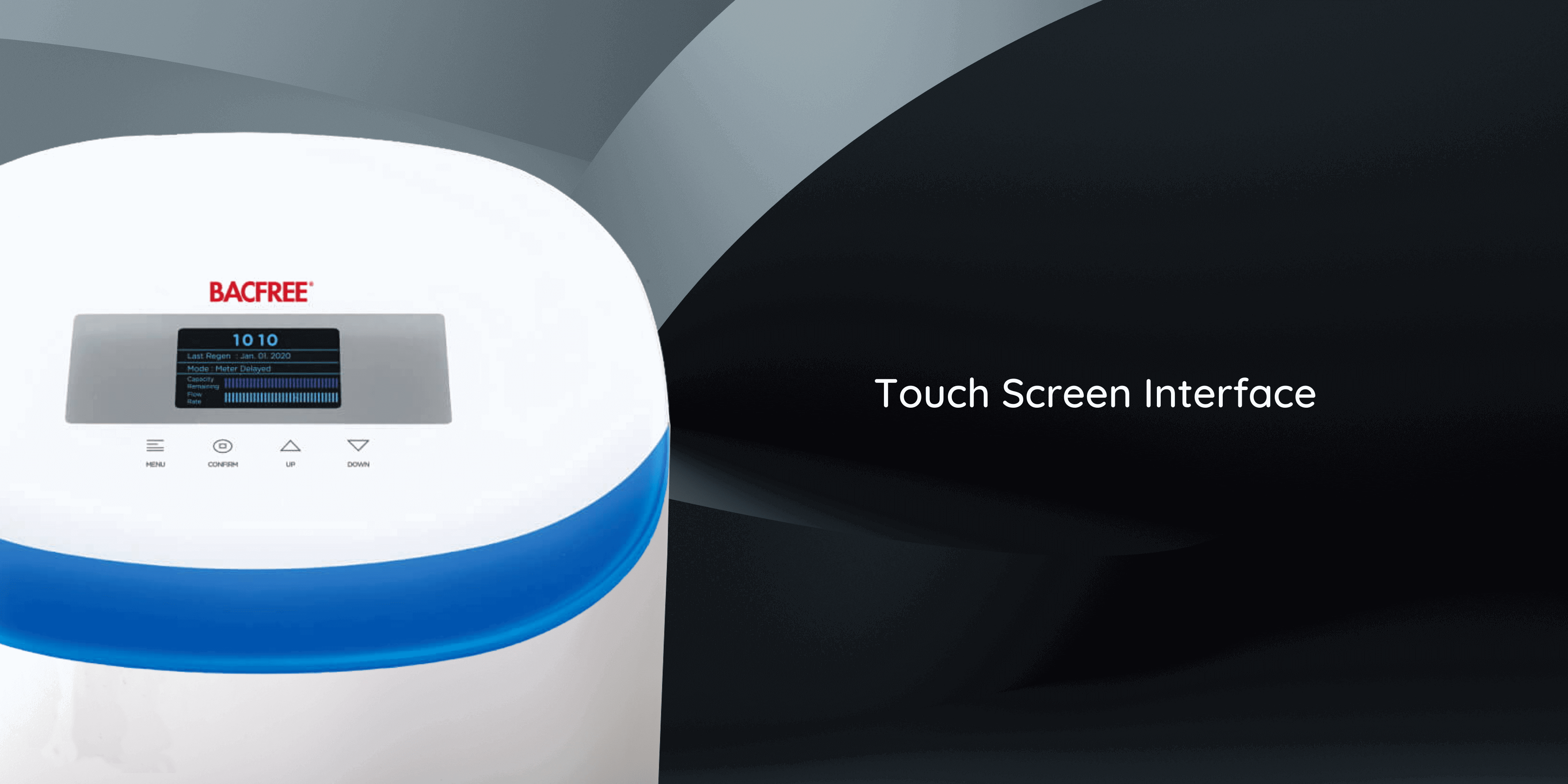 BACFREE Luna Lite Smart System 7 Layers Filtration Outdoor Water Filter with Automatic Backwash